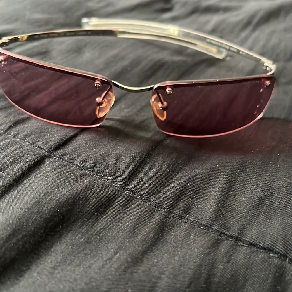 Polo pink rimless sunglasses nwot